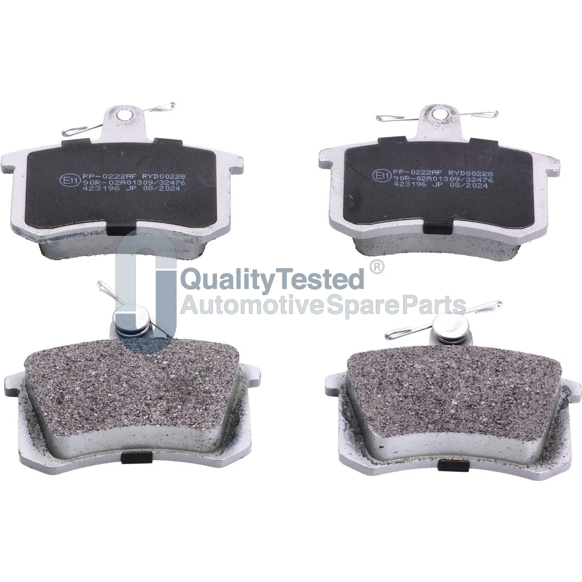 JAPANPARTS fékbetétkészlet, tárcsafék - PP0222JM - TothCarparts