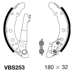 MOTAQUIP fékpofakészlet - VBS253 - TothCarparts