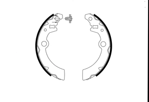 MOTAQUIP fékpofakészlet - VBS695 - TothCarparts