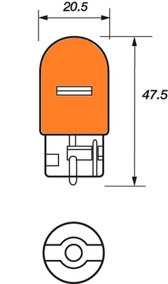 MOTAQUIP izzó, villogó - VBU382WA - TothCarparts