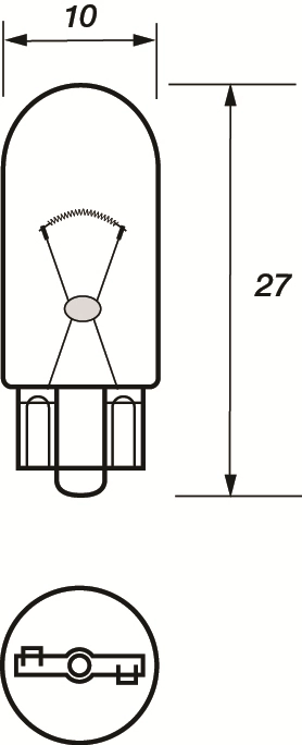 MOTAQUIP Izzó, villogó/határolóféy - VBU501 - TothCarparts