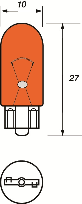 MOTAQUIP izzó, villogó - VBU501A - TothCarparts
