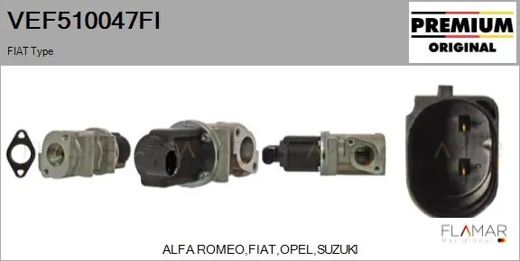 FLAMAR AGR-szelep - VEF510047FI - TothCarparts