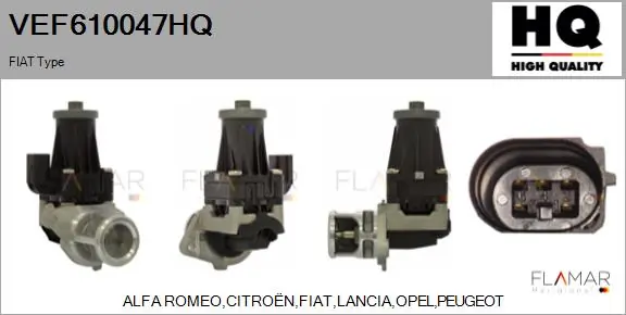 FLAMAR AGR-szelep - VEF610047HQ - TothCarparts