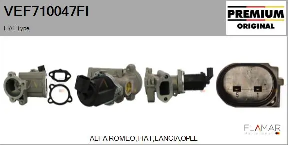 FLAMAR AGR-szelep - VEF710047FI - TothCarparts
