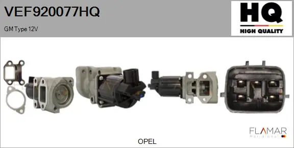 FLAMAR AGR-szelep - VEF920077HQ - TothCarparts