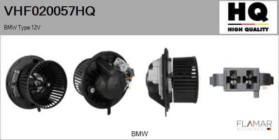 FLAMAR Utastér-ventilátor - VHF020057HQ - TothCarparts