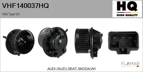 FLAMAR Utastér-ventilátor - VHF140037HQ - TothCarparts