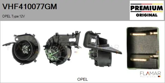 FLAMAR Utastér-ventilátor - VHF410077GM - TothCarparts