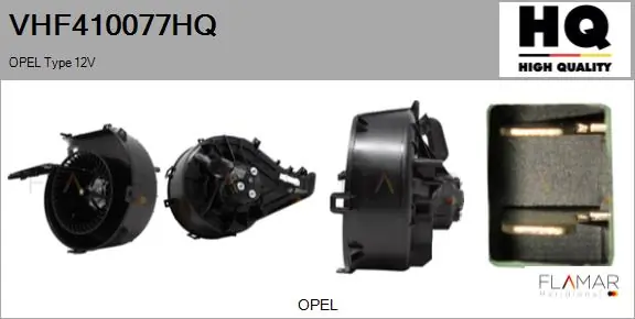 FLAMAR Utastér-ventilátor - VHF410077HQ - TothCarparts
