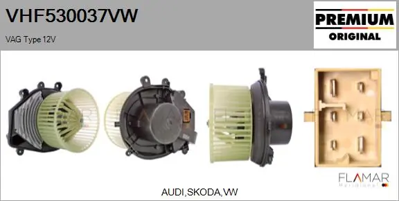 FLAMAR Utastér-ventilátor - VHF530037VW - TothCarparts