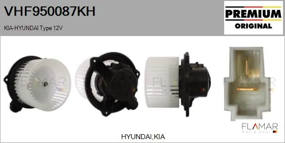 FLAMAR Utastér-ventilátor - VHF950087KH - TothCarparts
