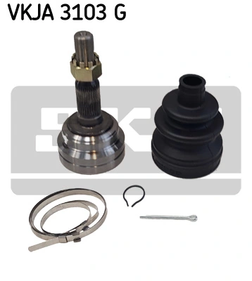 SKF csuklókészlet, hajtótengely - VKJA 3103 G - TothCarparts