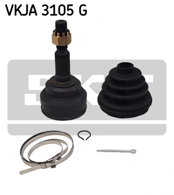 SKF csuklókészlet, hajtótengely - VKJA 3105 G - TothCarparts