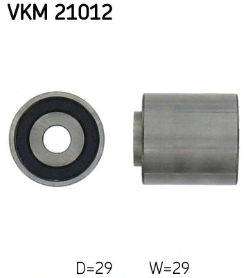 SKF Szíjtárcsa/vezetőgörgő, fogasszíj - VKM 21012 - TothCarparts
