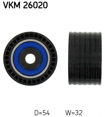 SKF Szíjtárcsa/vezetőgörgő, fogasszíj - VKM 26020 - TothCarparts