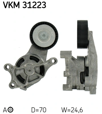 SKF feszítőgörgő, hosszbordás szíj - VKM 31223 - TothCarparts