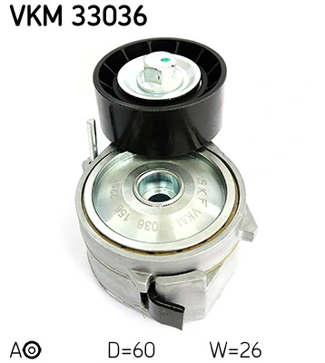 SKF Szíjfeszítő, hosszbordás szíj - VKM 33036 - TothCarparts