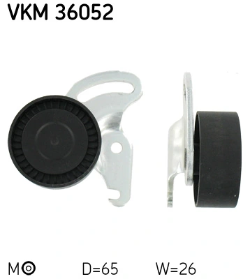 SKF Szíjfeszítő, hosszbordás szíj - VKM 36052 - TothCarparts