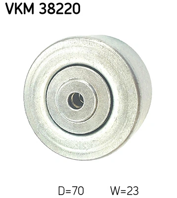 SKF Szíjfeszítő, hosszbordás szíj - VKM 38220 - TothCarparts