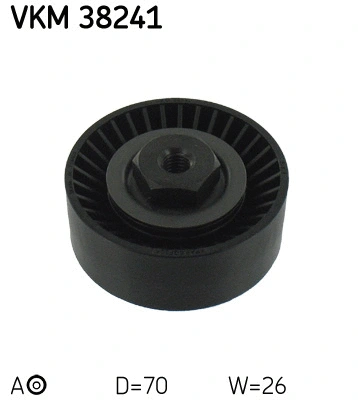 SKF feszítőgörgő, hosszbordás szíj - VKM 38241 - TothCarparts