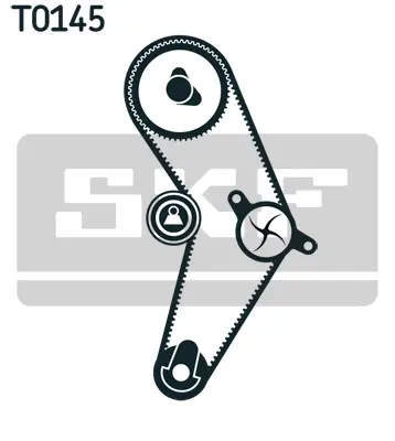 SKF Fogasszíjkészlet - VKMA 06003 - TothCarparts