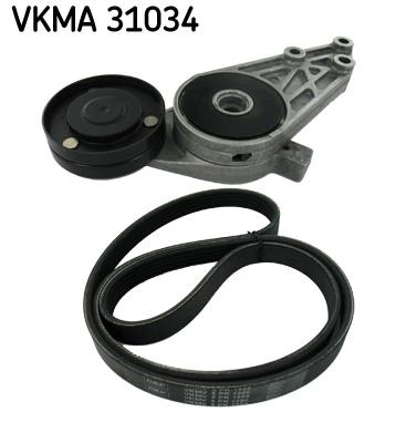 SKF hosszbordás szíj készlet - VKMA 31034 - TothCarparts