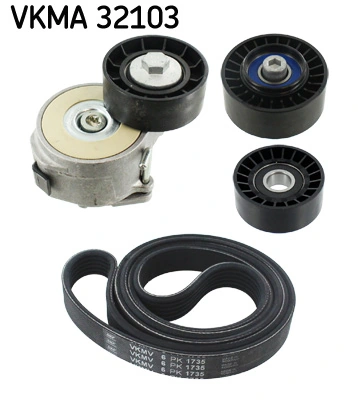 SKF hosszbordás szíj készlet - VKMA 32103 - TothCarparts