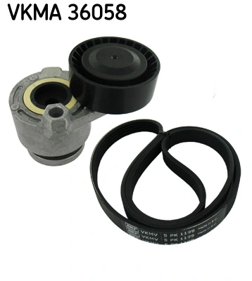 SKF hosszbordás szíj készlet - VKMA 36058 - TothCarparts