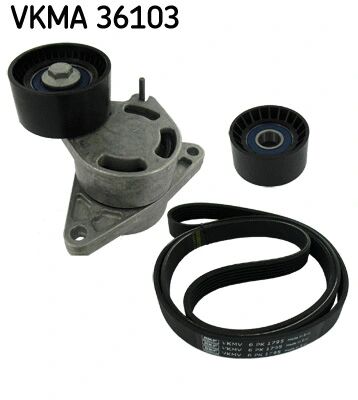 SKF hosszbordás szíj készlet - VKMA 36103 - TothCarparts