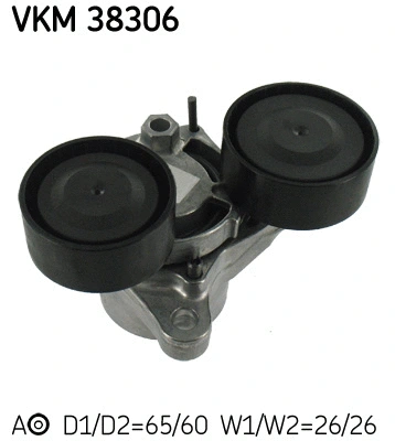 SKF hosszbordás szíj készlet - VKMA 38306 - TothCarparts