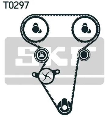 SKF Fogasszíjkészlet - VKMA 90000 - TothCarparts