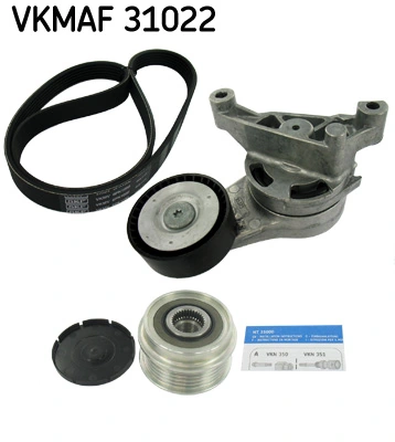 SKF hosszbordás szíj készlet - VKMAF 31022 - TothCarparts
