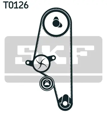 SKF Vízpumpa + fogasszíj készlet - VKMC 01106-2 - TothCarparts