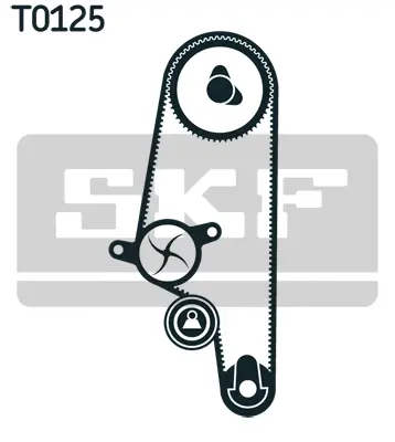 SKF Vízpumpa + fogasszíj készlet - VKMC 01110 - TothCarparts