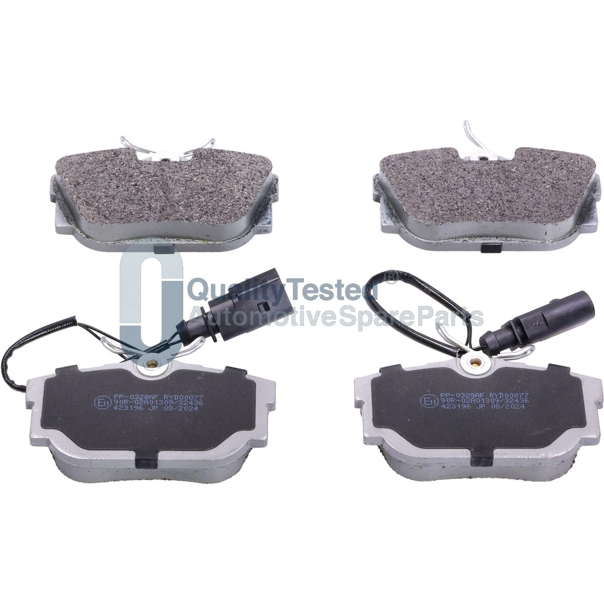 JAPANPARTS fékbetétkészlet, tárcsafék - PP0328JM - TothCarparts