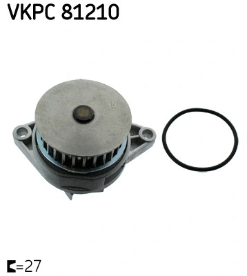 SKF Vízszivattyú, motorhűtés - VKPC 81210 - TothCarparts