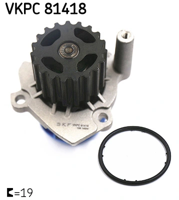 SKF Vízszivattyú, motorhűtés - VKPC 81418 - TothCarparts
