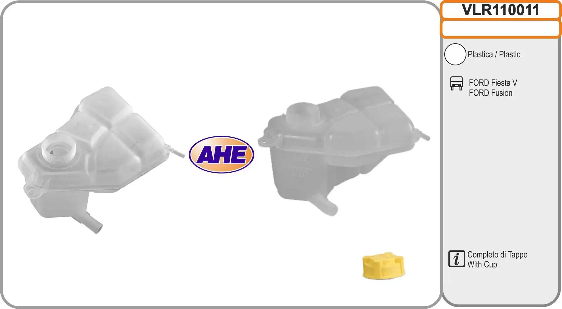 AHE kiegyenlítőtartály, hűtőfolyadék - VLR110011 - TothCarparts