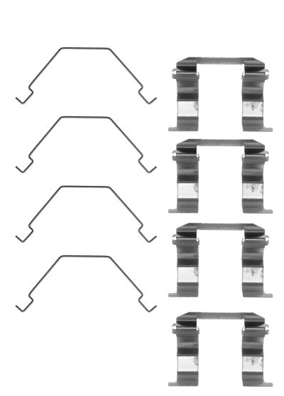 MOTAQUIP tartozékkészlet, tárcsafékbetét - VMK700 - TothCarparts