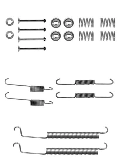 MOTAQUIP tartozékkészlet, fékpofa - VMK801 - TothCarparts