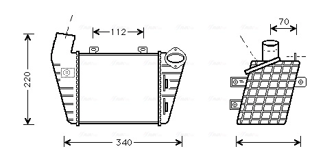 AVA Clever Choice töltőlevegő-hűtő - VN4127 - TothCarparts