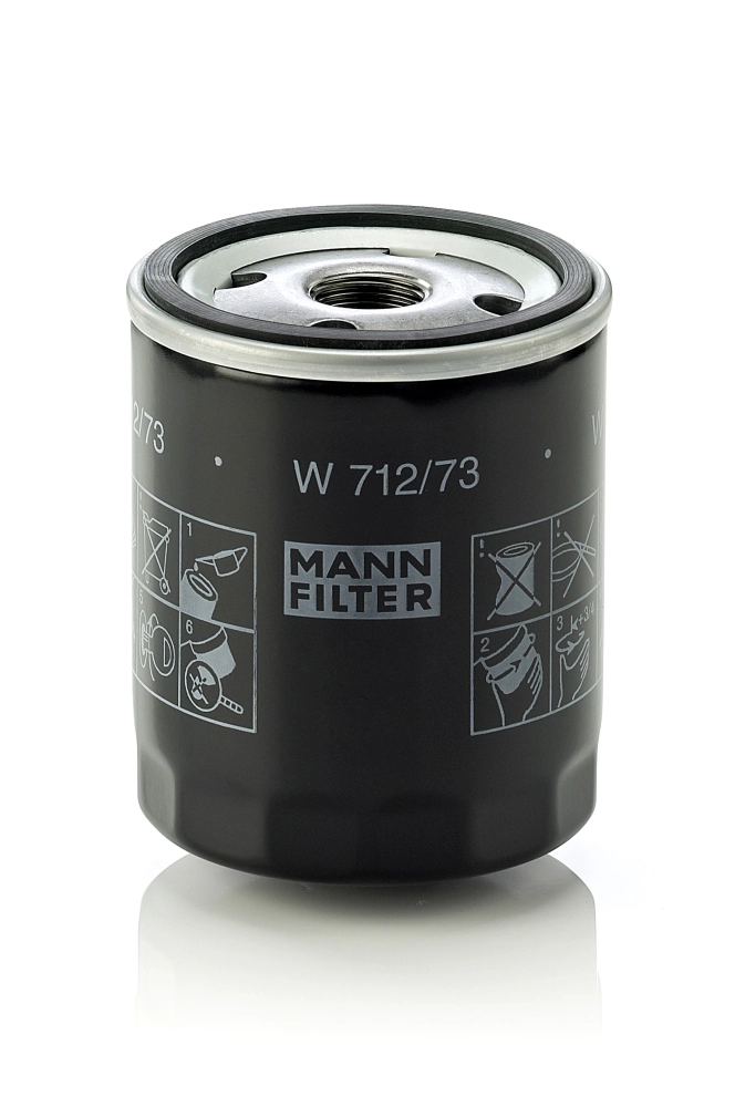MANN-FILTER olajszűrő - W 712/73 - TothCarparts