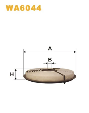 WIX FILTERS légszűrő - WA6044 - TothCarparts