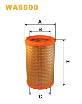 WIX FILTERS légszűrő - WA6500 - TothCarparts