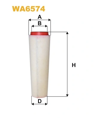 WIX FILTERS légszűrő - WA6574 - TothCarparts