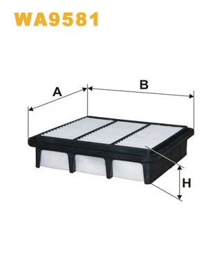 WIX FILTERS légszűrő - WA9581 - TothCarparts