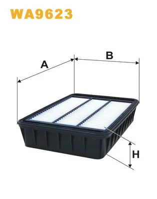 WIX FILTERS légszűrő - WA9623 - TothCarparts