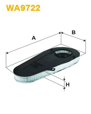 WIX FILTERS légszűrő - WA9722 - TothCarparts