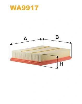 WIX FILTERS légszűrő - WA9917 - TothCarparts